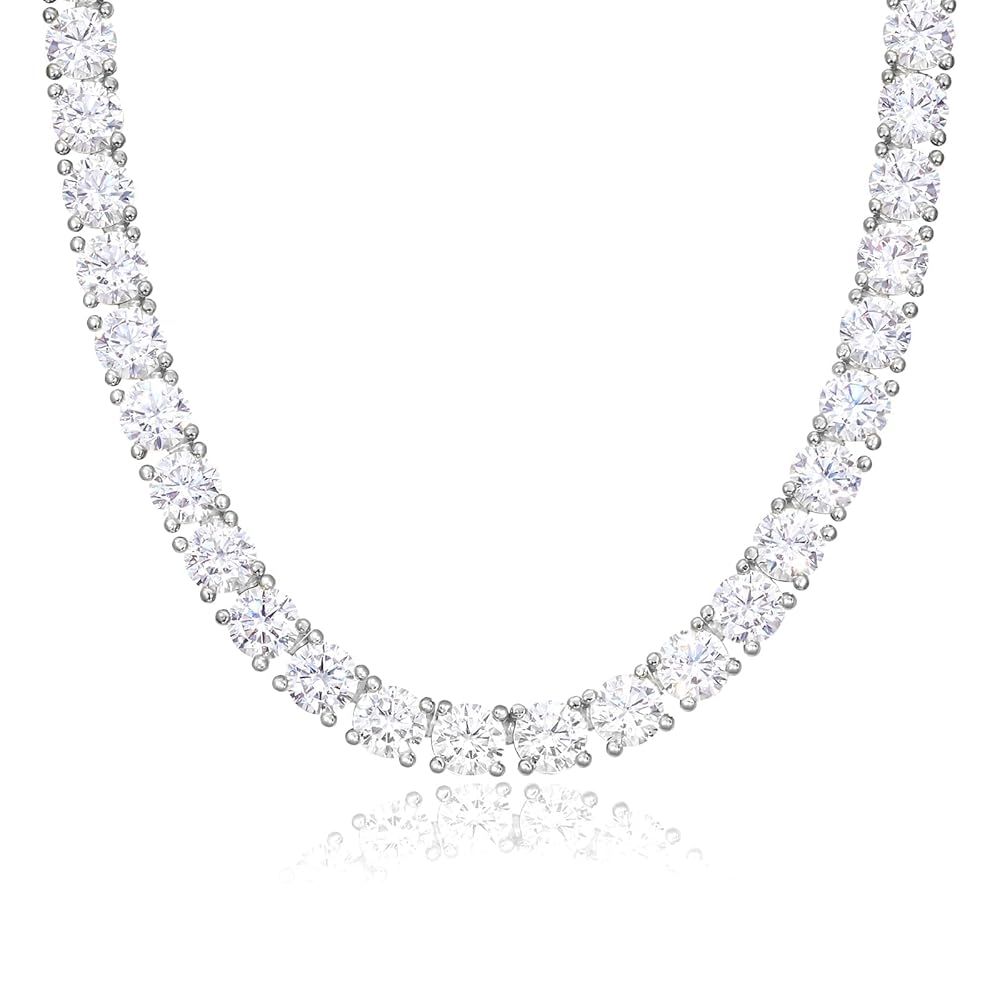 Tennis Rhinestone Necklaces