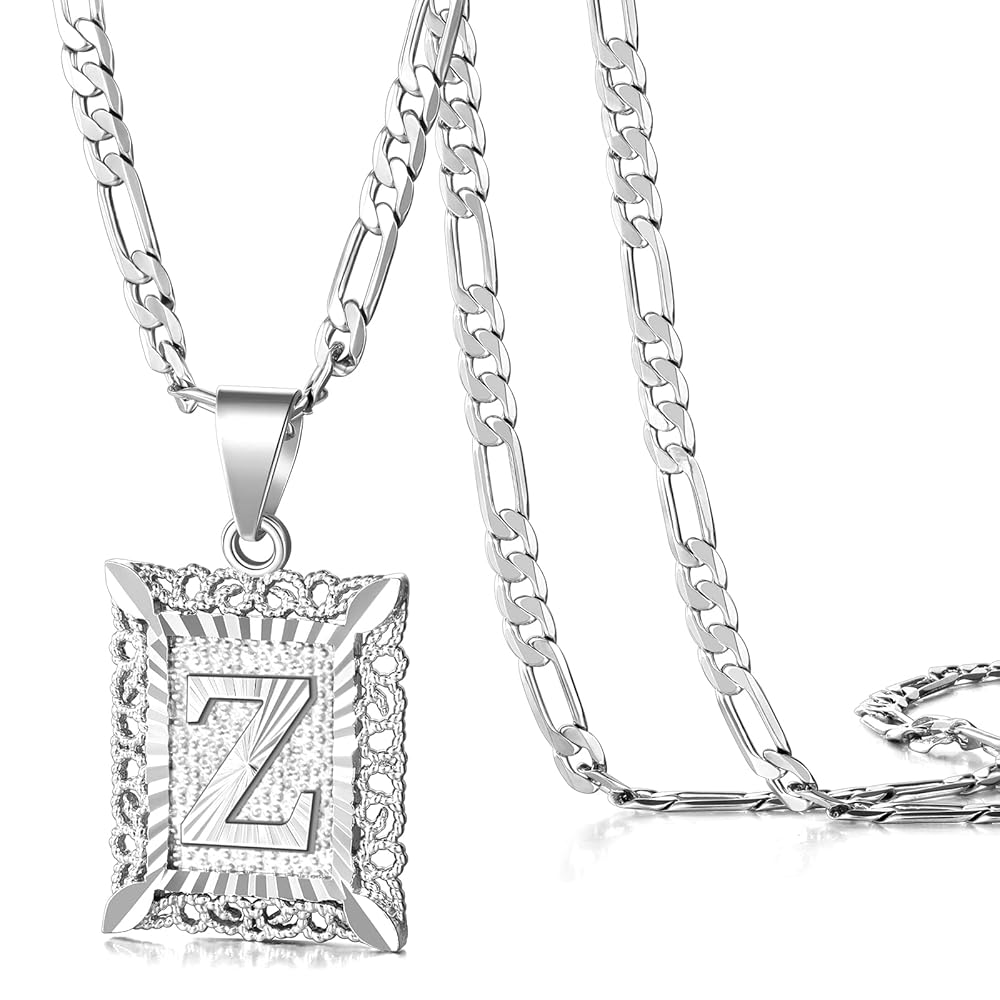 14K Gold Plated Initial Pendant Necklace