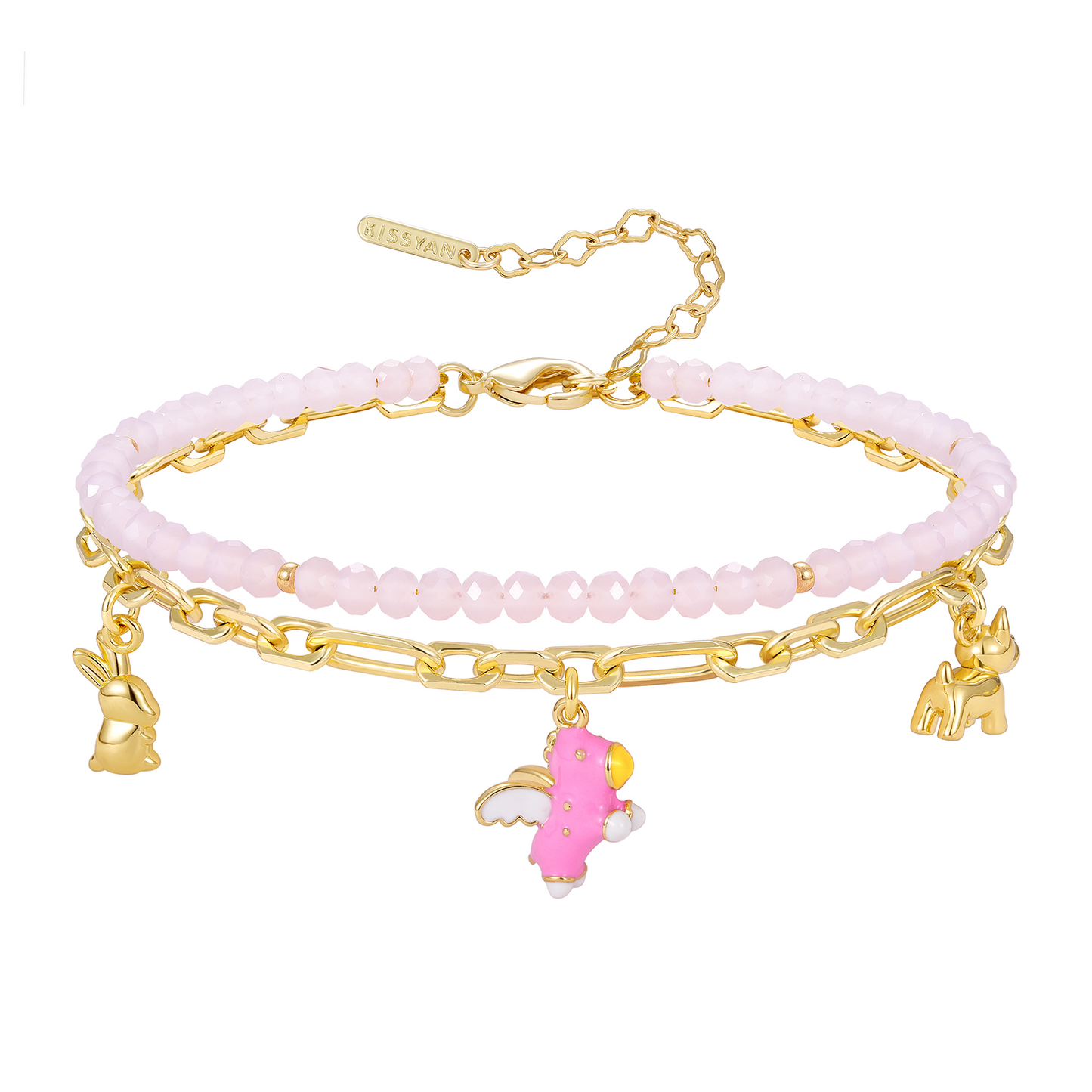 Adjustable Stackable Enamel Beaded Bracelets for Women