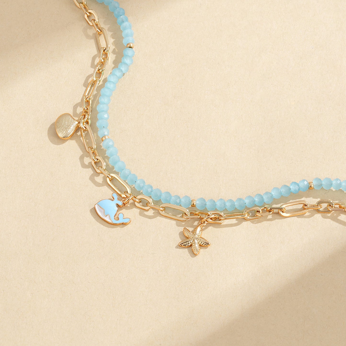 Adjustable Stackable Enamel Beaded Bracelets for Women