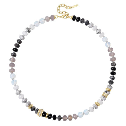 Boho Colorful Beaded Choker Necklace
