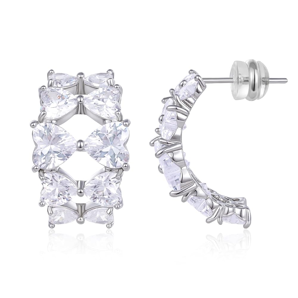 Gold Plated Chunky Hoop Earring