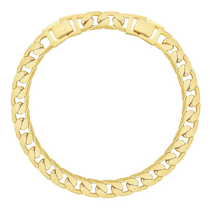 Gold Plated Cuban Anklet Bracelets