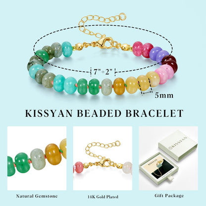 Colorful Beaded Boho Bracelets