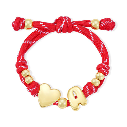Initial Rope Bracelet