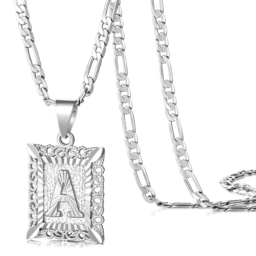 14K Gold Plated Initial Pendant Necklace