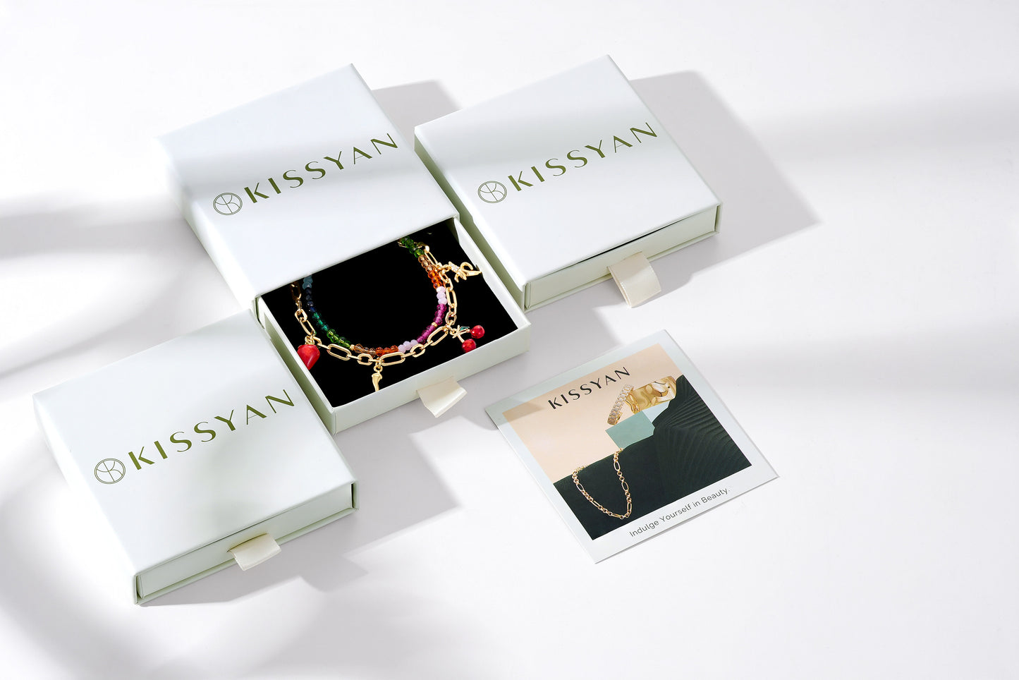 Adjustable Stackable Enamel Beaded Bracelets for Women