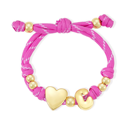 Initial Rope Bracelet