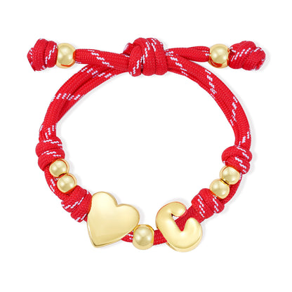 Initial Rope Bracelet