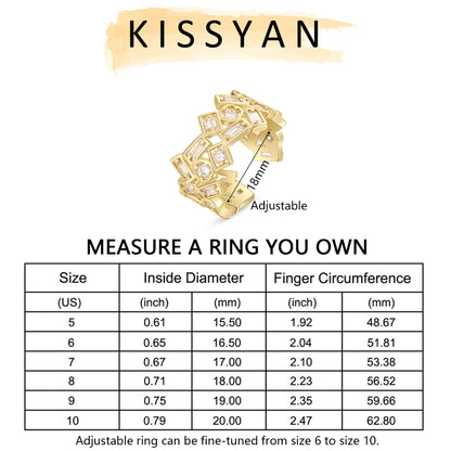 Adjustable Statement Irregular Geometric Chunky Finger Rings-Geometry