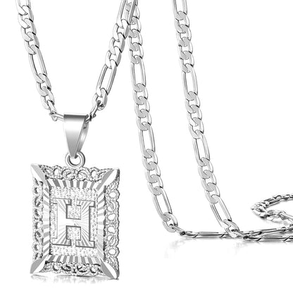 14K Gold Plated Initial Pendant Necklace