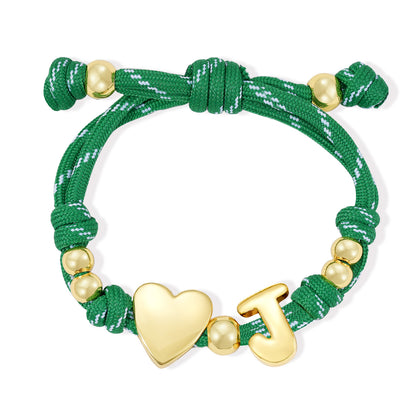 Initial Rope Bracelet