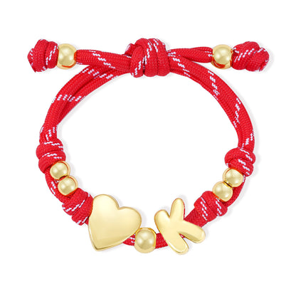 Initial Rope Bracelet