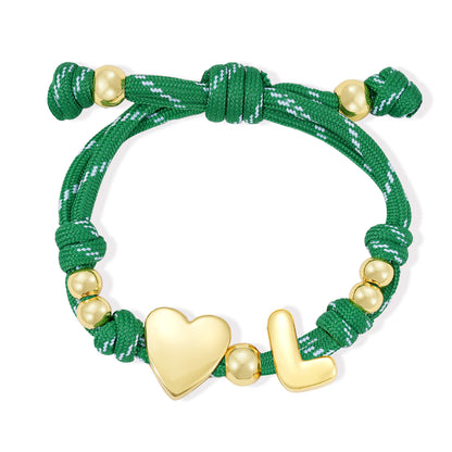 Initial Rope Bracelet