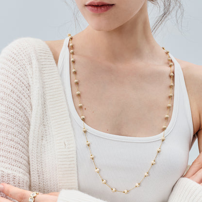 14K Gold Plated Turquoise Beaded Boho Layered Choker