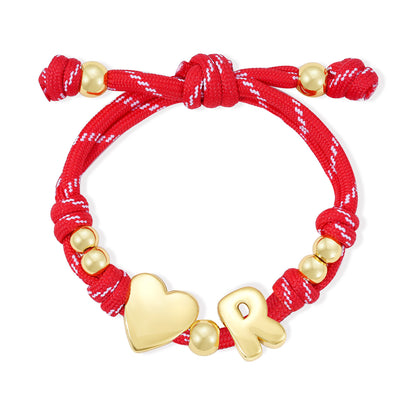 Initial Rope Bracelet