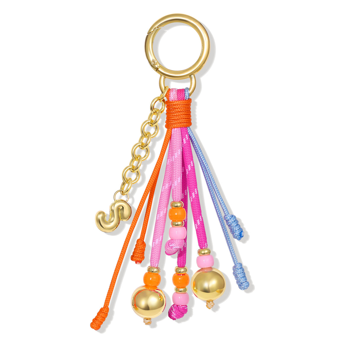 Initial Bag Charm