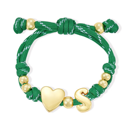 Initial Rope Bracelet