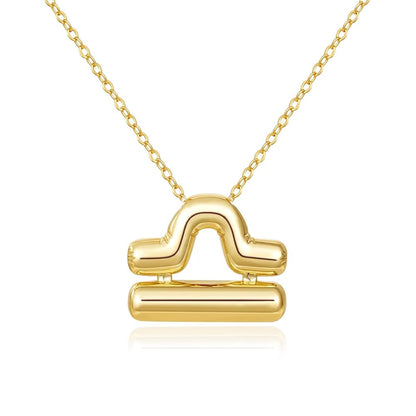 Zodiac Pendant Necklace