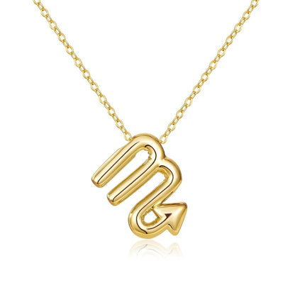 Zodiac Pendant Necklace