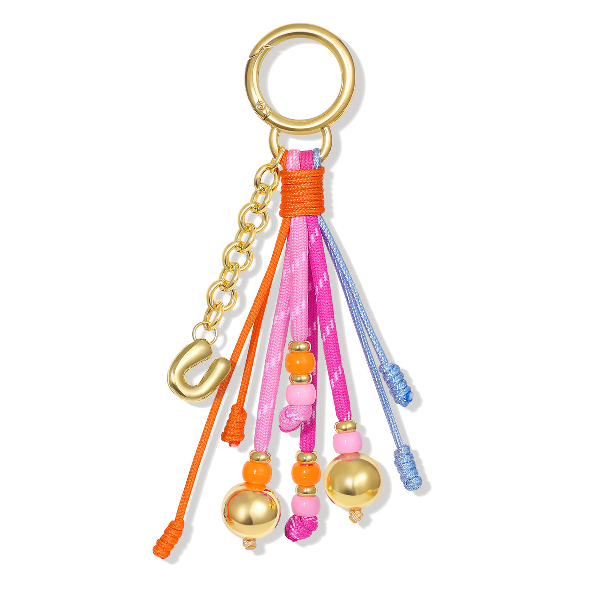 Initial Bag Charm