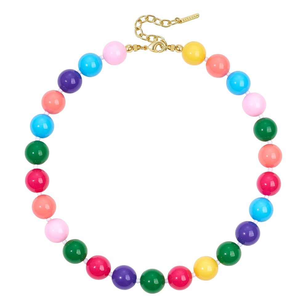 Resin Beaded Necklaces