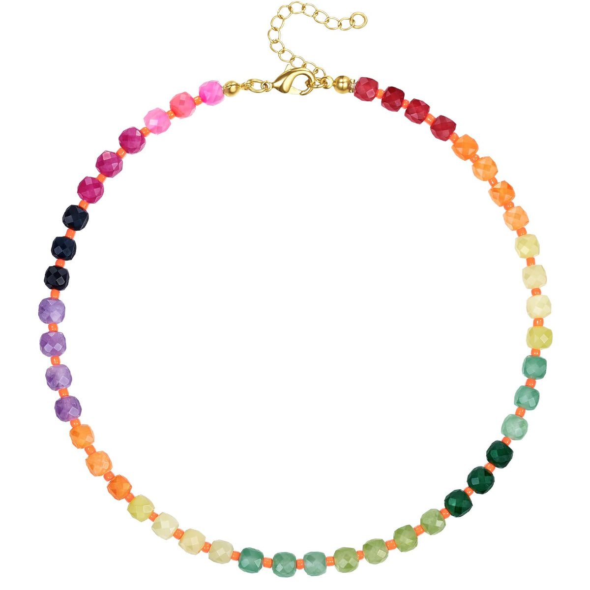 Colorful Summer Beach Beaded Necklaces