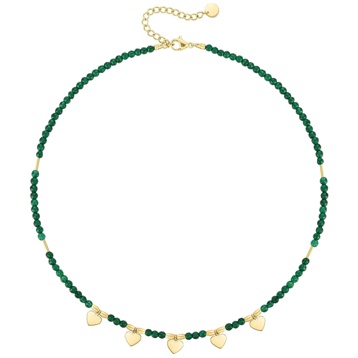 Colorful Beaded Choker Necklace