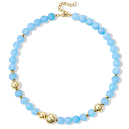 Colorful Summer Beach Beaded Necklaces
