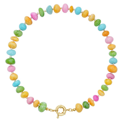 Beaded Natural Stone Necklaces