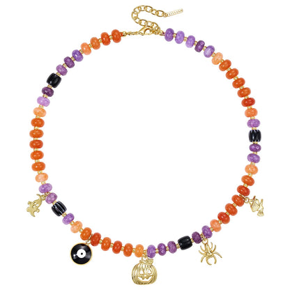 Halloween Beaded Necklaces