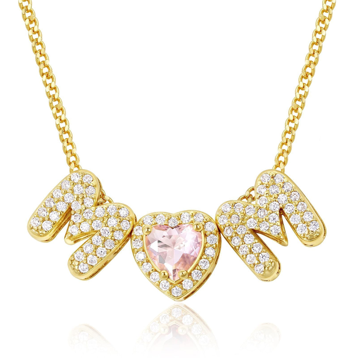 Mom Necklace with Birthstone