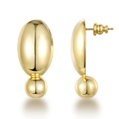 Gold Dangle Earrings