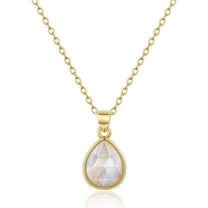 Teardrop Pendant Necklace