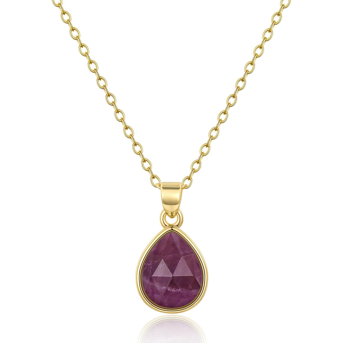 Teardrop Pendant Necklace