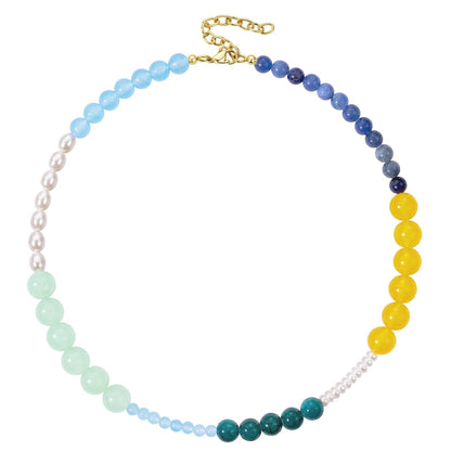Colorful Summer Beach Beaded Necklaces