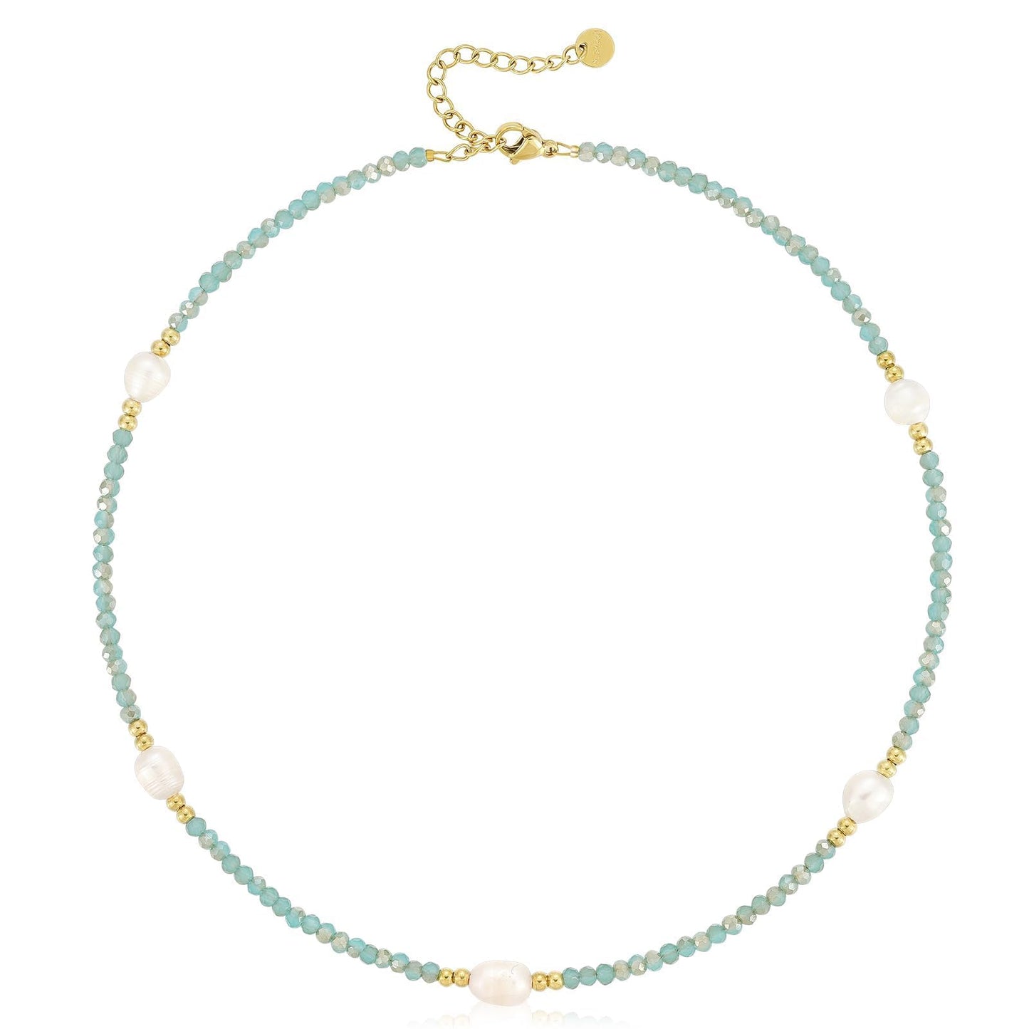 Colorful Beaded Choker Necklace