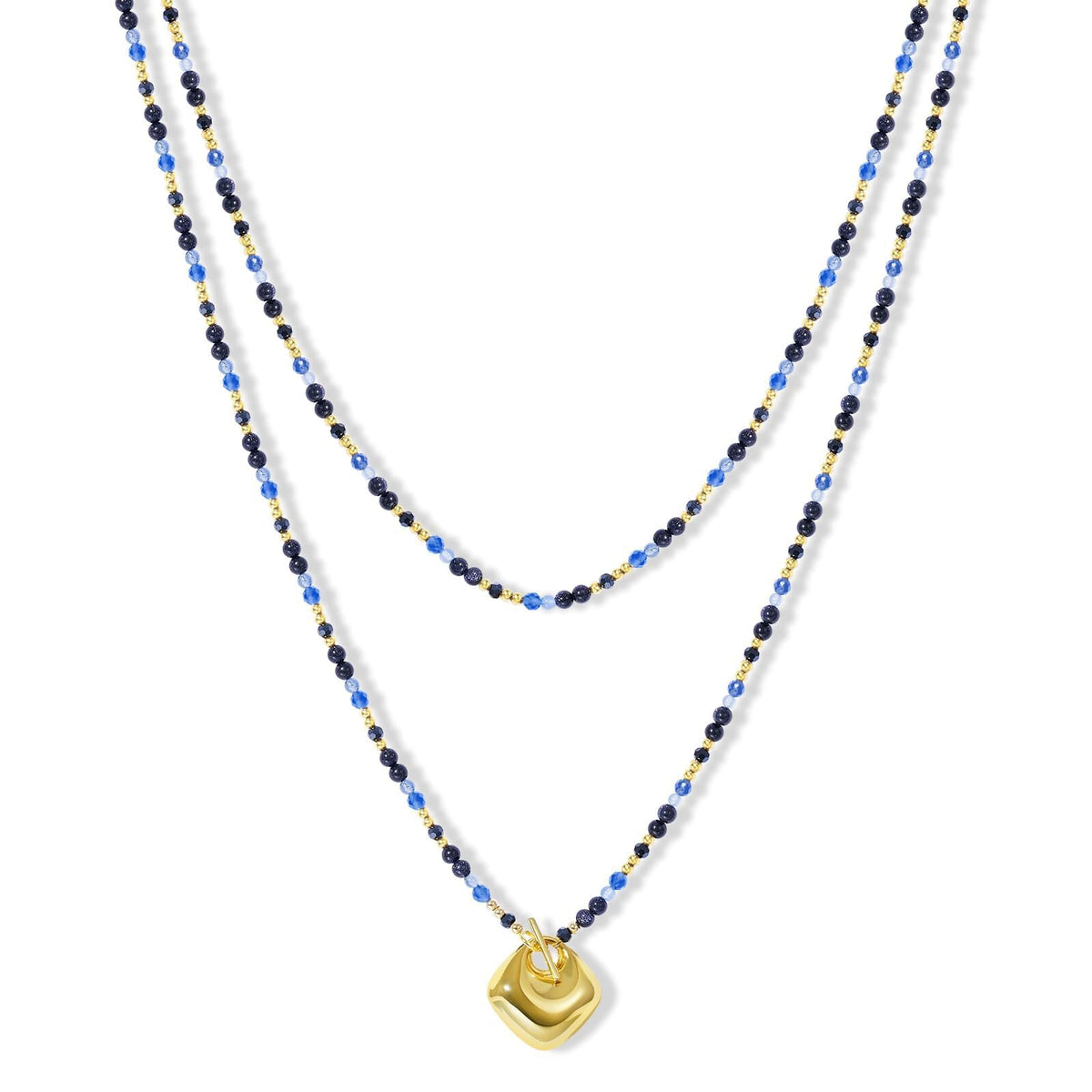 Boho Layered Beaded Long Necklace