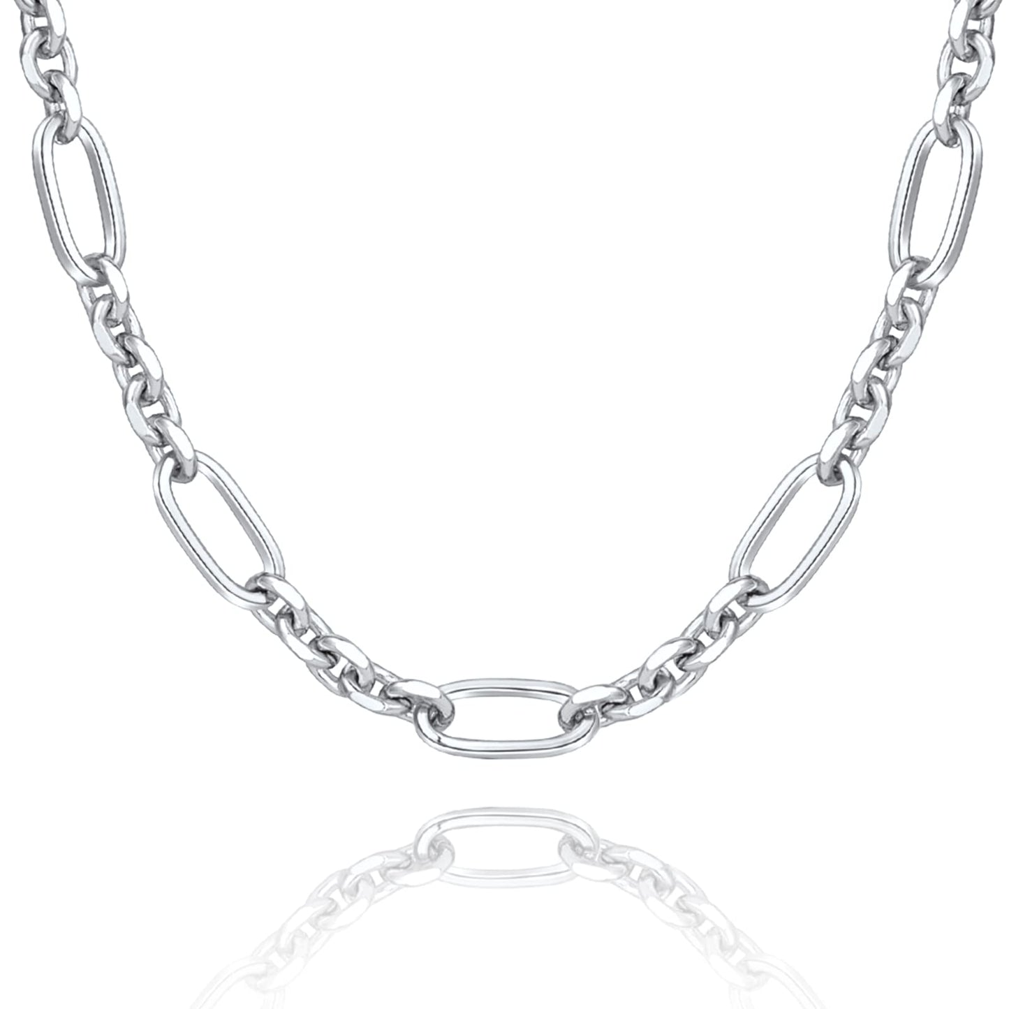 Gold Necklace for Women, Chunky Chain Choker