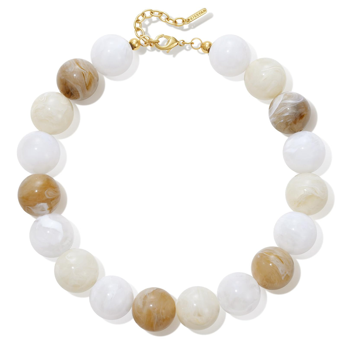 Chunky Translucent Resin Beaded Necklaces