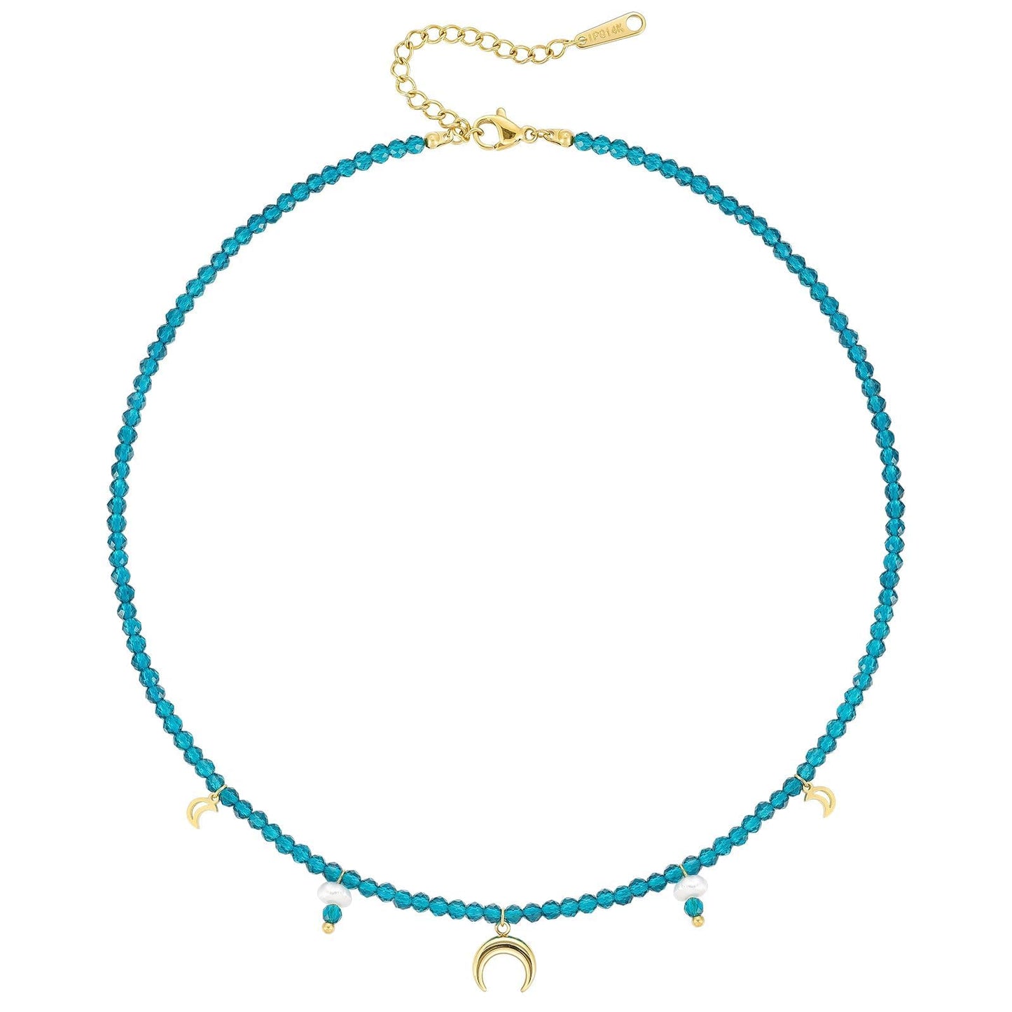 Colorful Beaded Choker Necklace