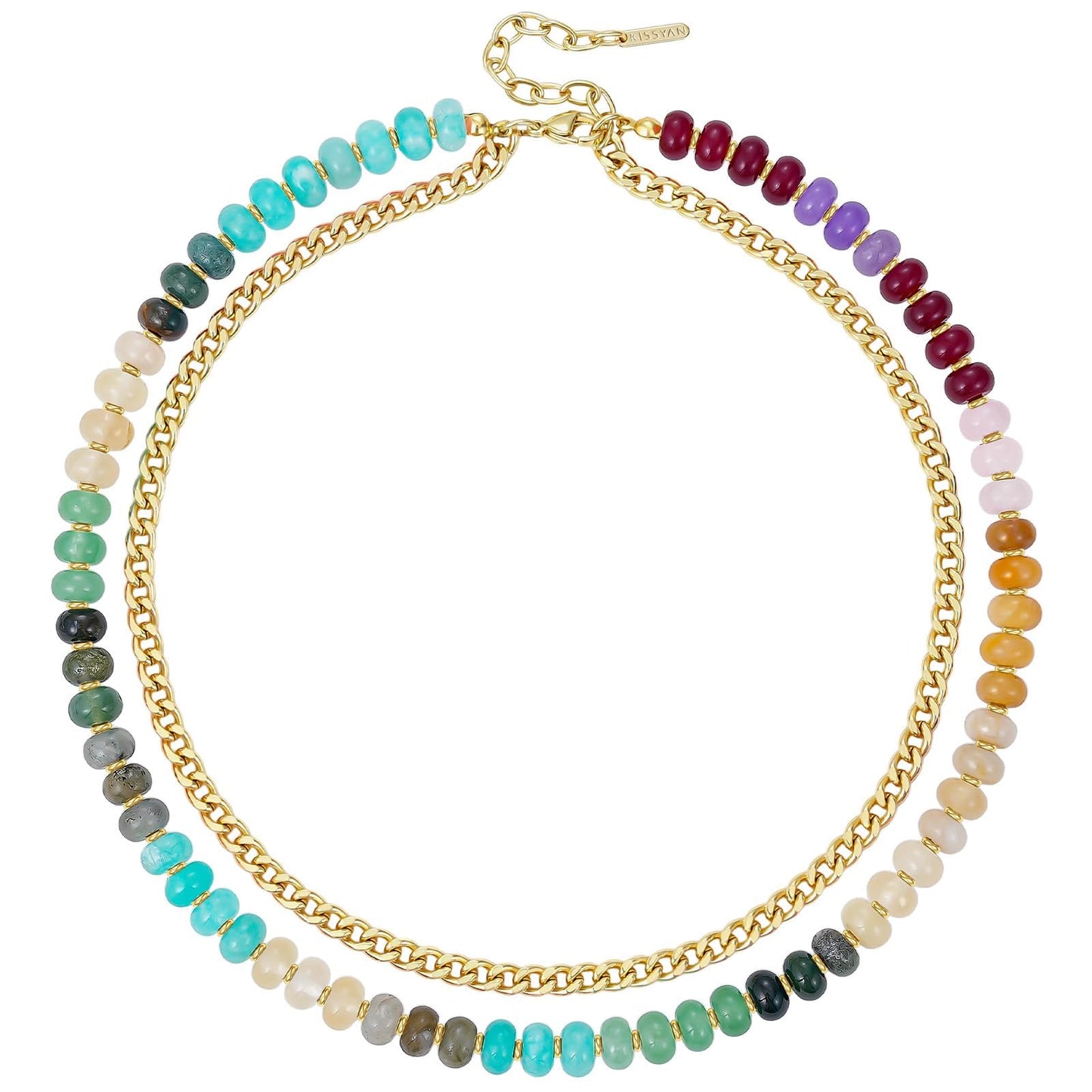 Colorful Layered Beaded Necklaces