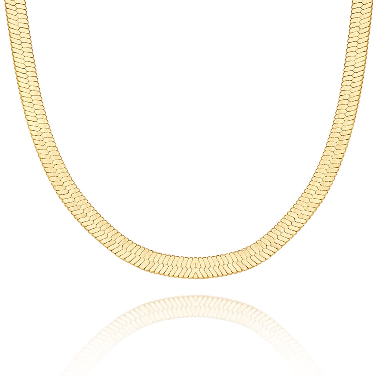 Gold Necklace for Women, Chunky Chain Choker