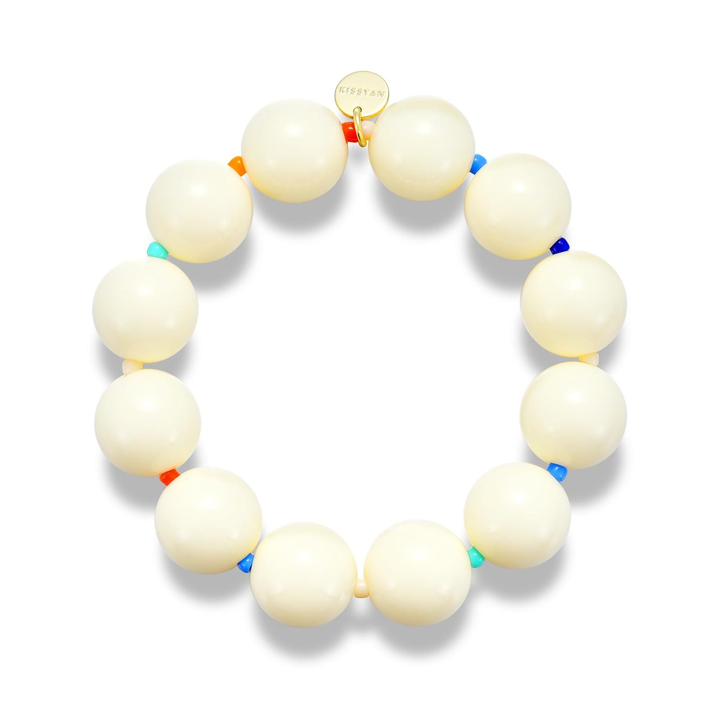 Chunky Opaque Resin Beaded Bracelets