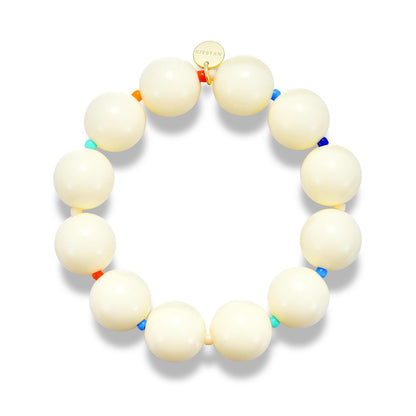 Chunky Opaque Resin Beaded Bracelets