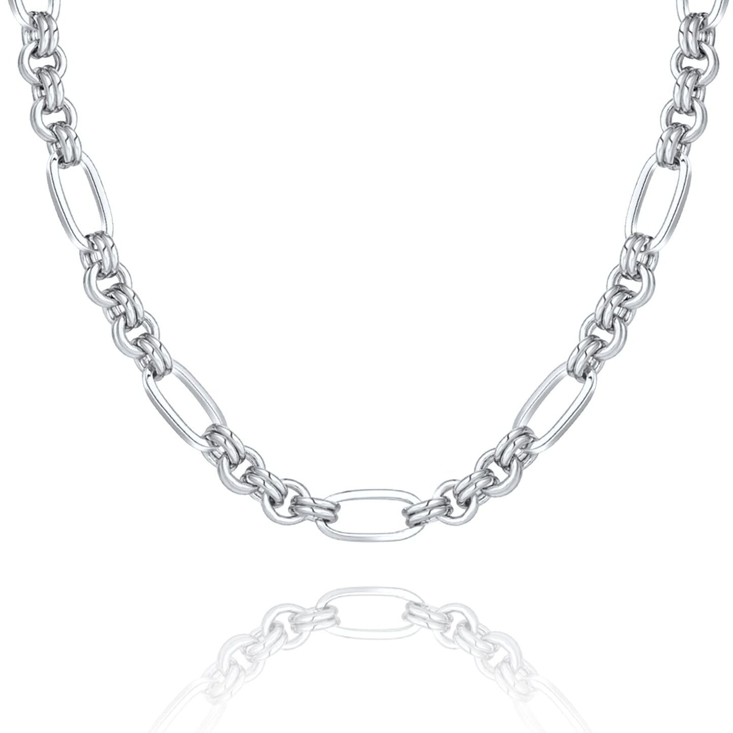 Gold Necklace for Women, Chunky Chain Choker