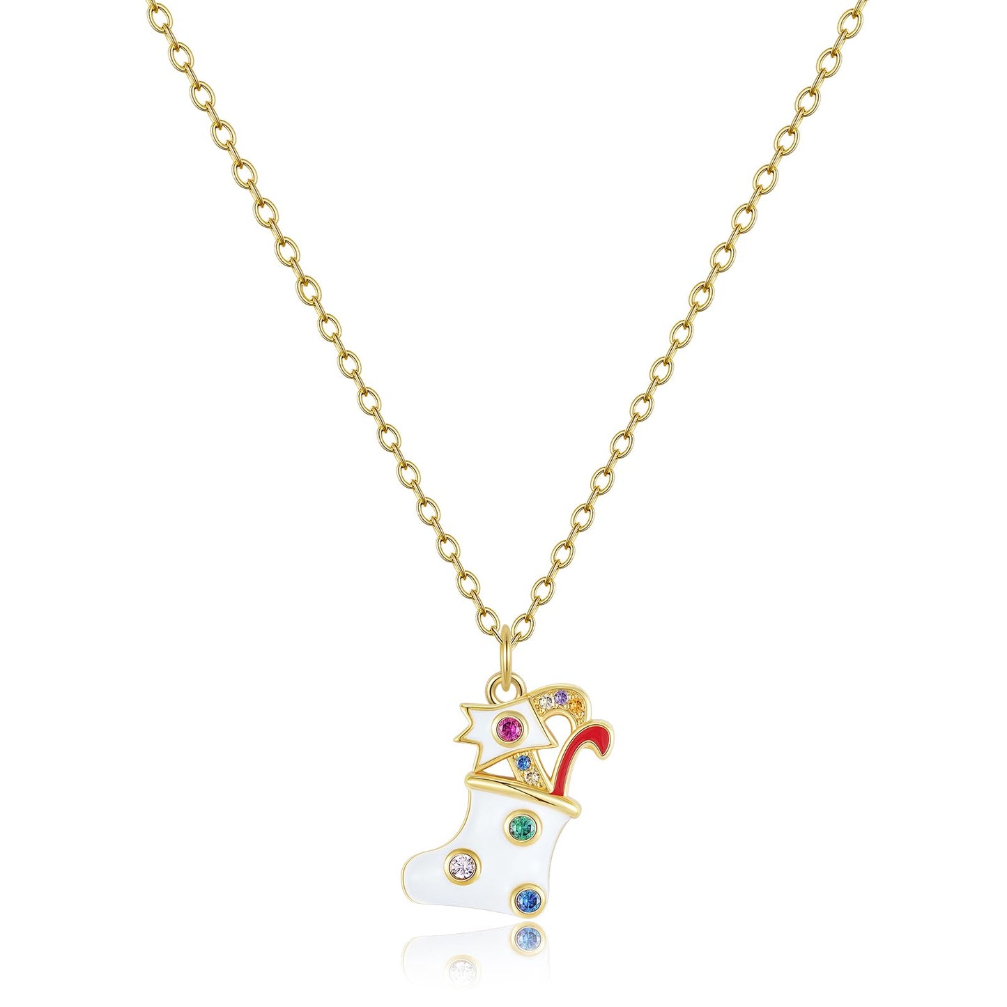 Christmas Bow Choker