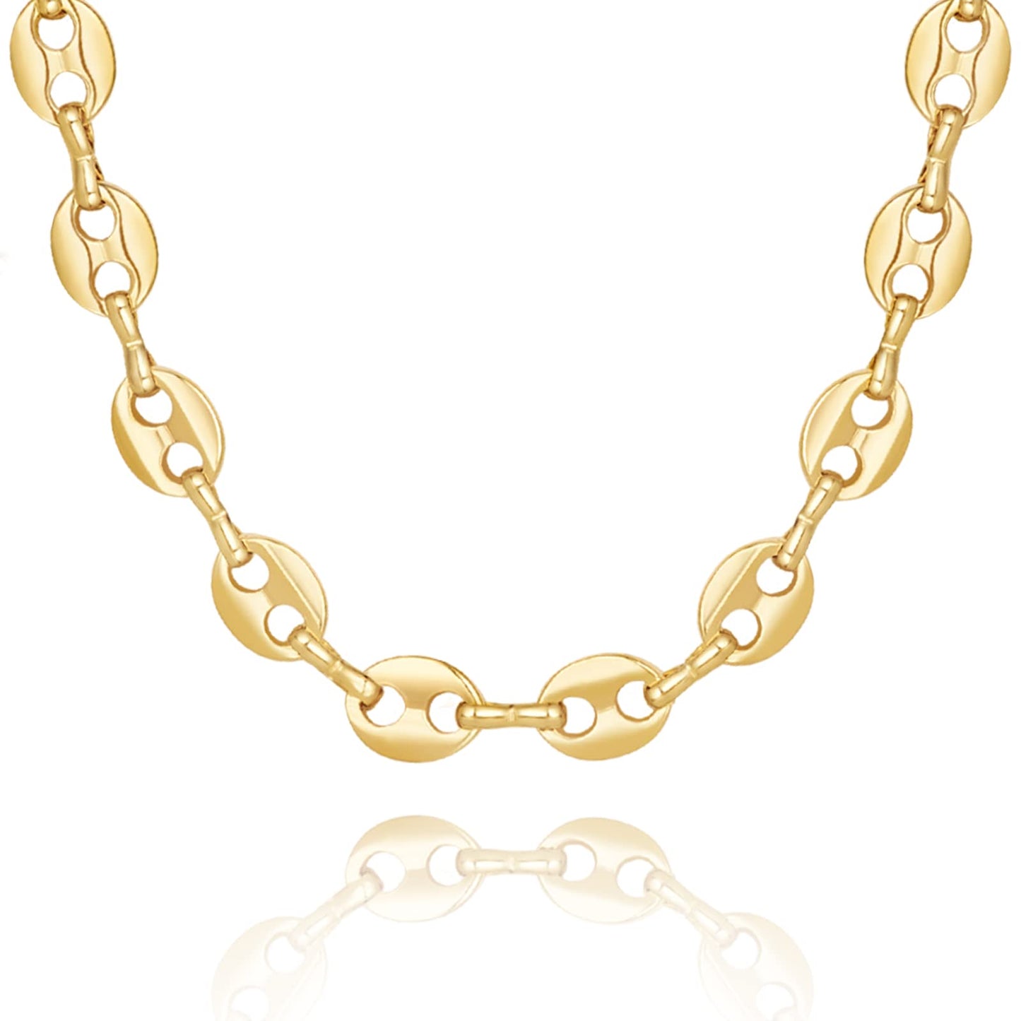 Gold Necklace for Women, Chunky Chain Choker