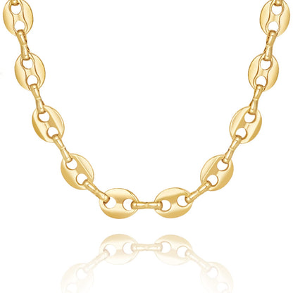 Gold Necklace for Women, Chunky Chain Choker