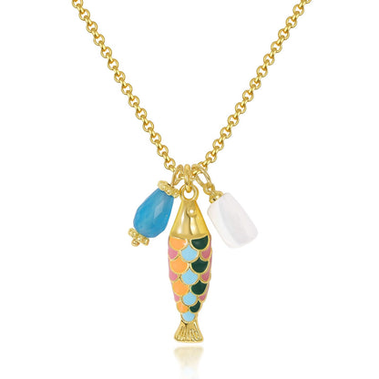 Fish Pendant Necklace